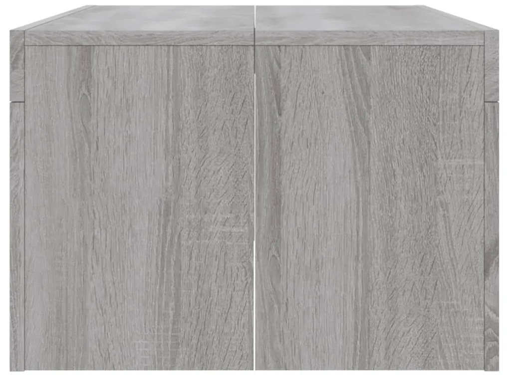 Mesa de centro 102x50x36cm derivados de madeira cinzento sonoma