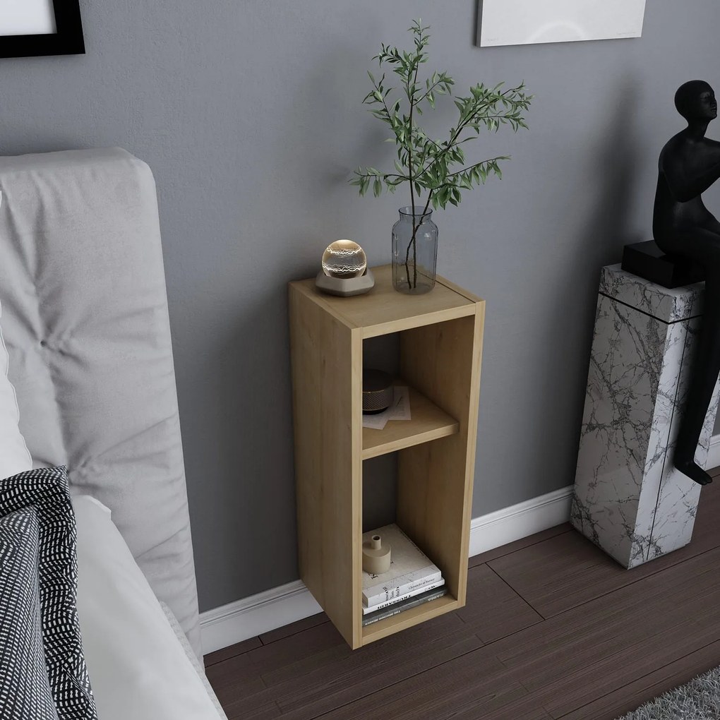 Mesa de Cabeceira Sault – Carvalho – 23,2 cm x 22 cm x 59,6 cm