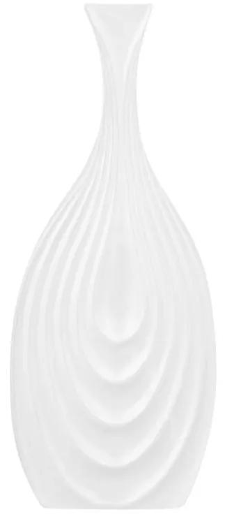 Vaso decorativo 39 cm branco THAPSUS Beliani