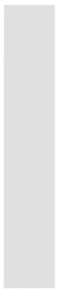 Estante/divisória derivados de madeira branco brilhante