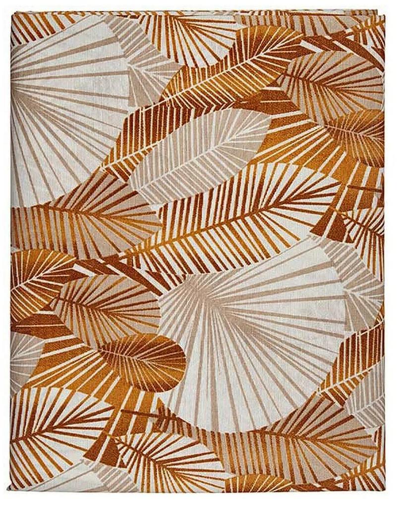 Toalha de Mesa Dourado Castanho Loneta (140 x 180 cm)