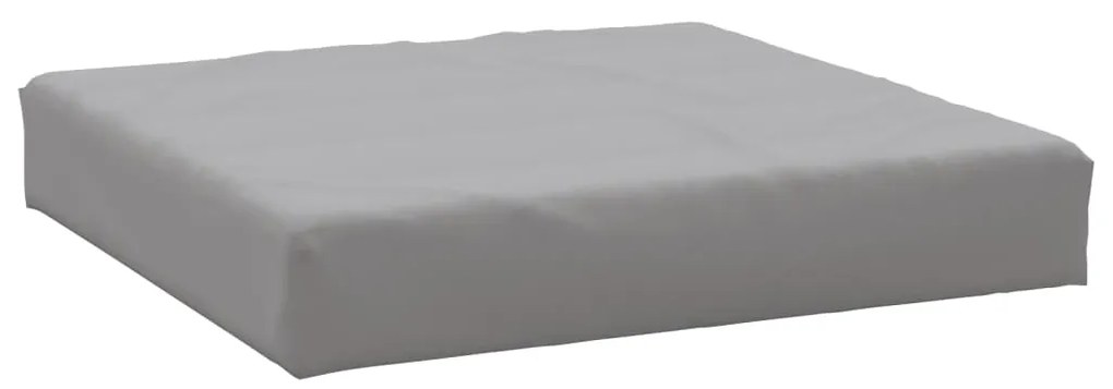 Almofadões p/ móveis de paletes 2 pcs tecido oxford cinzento