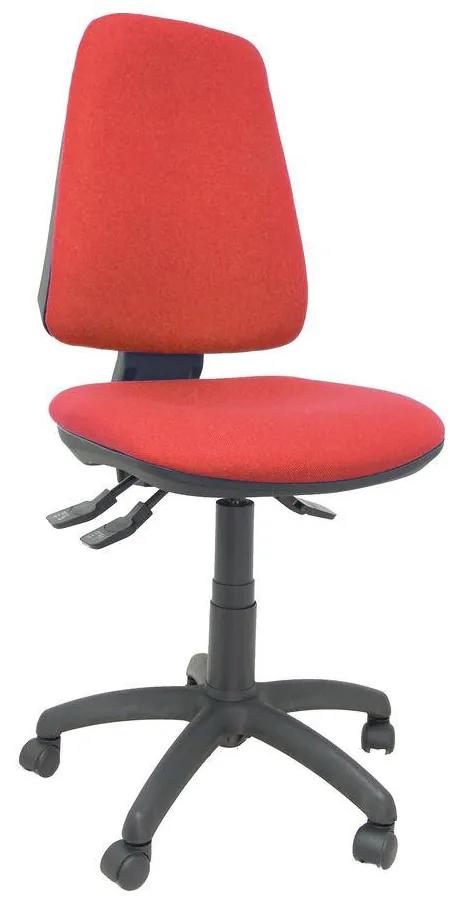Cadeira de Escritório Elche sincro aran  Piqueras y Crespo ARAN350 Vermelho Tecido