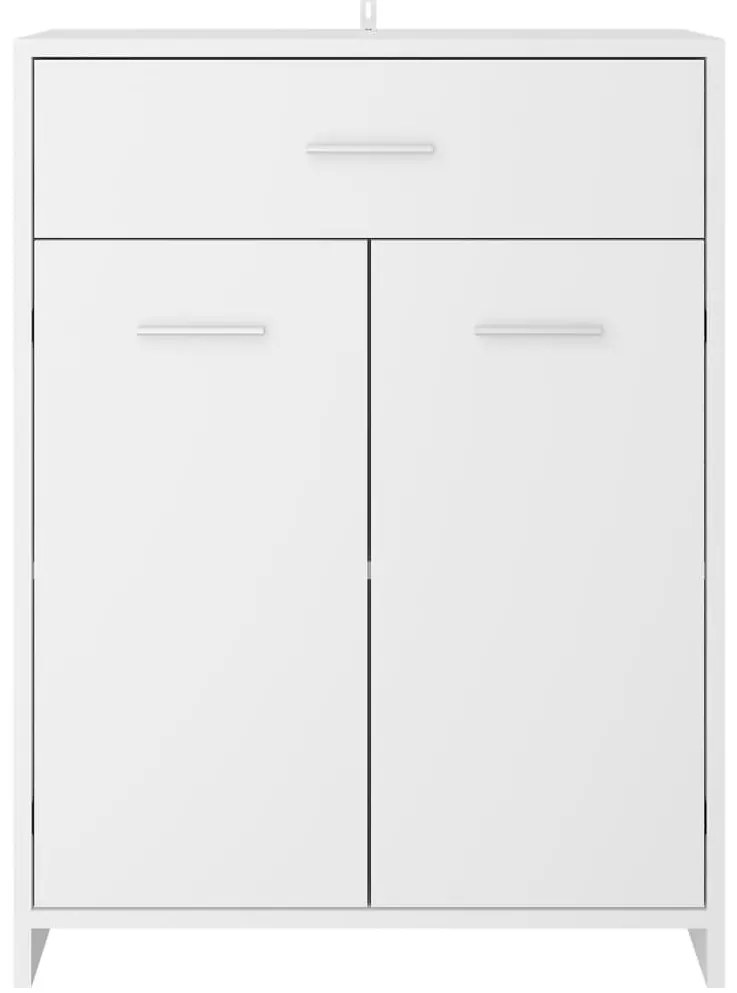 4 pcs conjunto de móveis de casa de banho branco