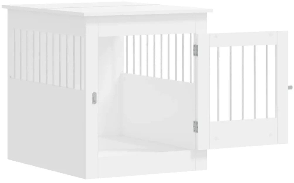 Móvel casota para cão 64,5x80x71 cm derivados de madeira branco