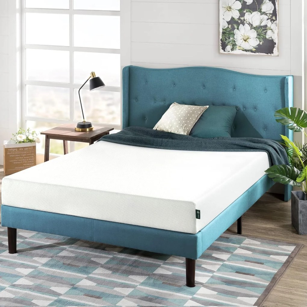 Colchão Viscoelástico Zinus com Chá Verde – Várias Medidas  – 7 Zonas