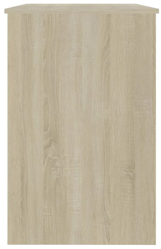 Secretária 100x50x76cm derivados de madeira carvalho sonoma