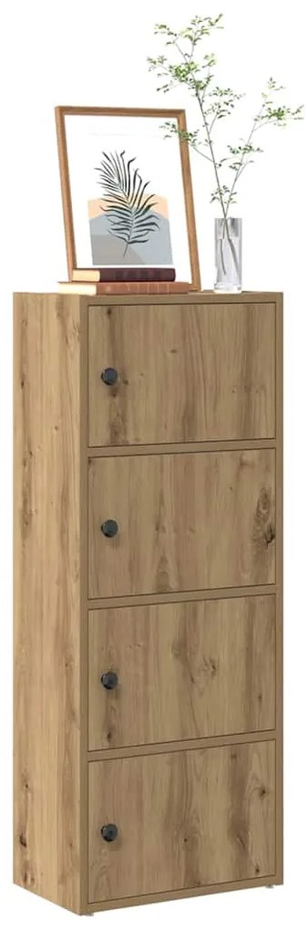 vidaXL Estante 40x24x102 cm derivados de madeira carvalho artisiano