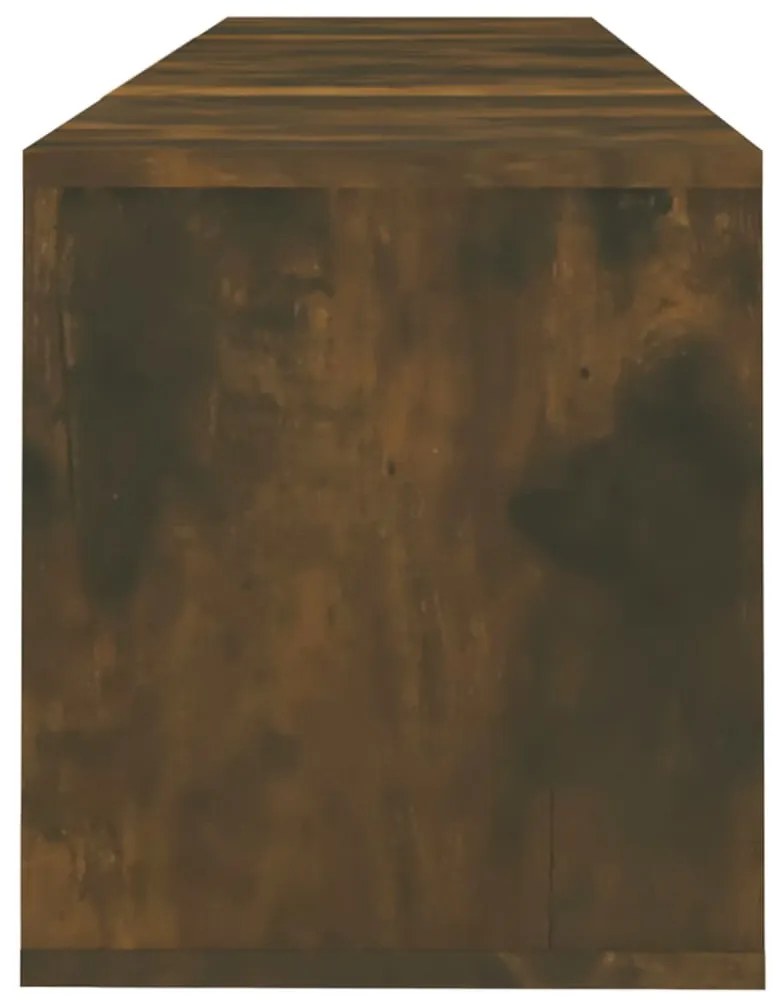 Móvel de TV 120x30x40,5 cm derivados de madeira carvalho fumado