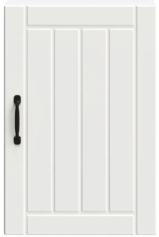 Armário de parede da cozinha Lucca derivados de madeira branco