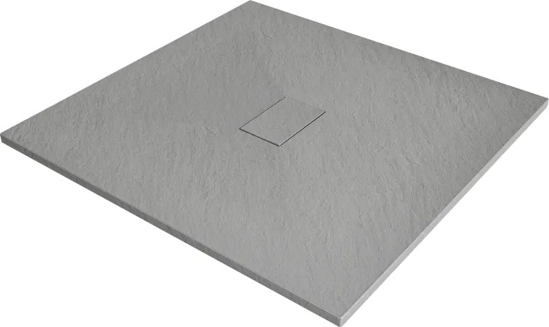 Mexen Hugo base de duche quadrada SMC 100 x 100 cm, cinza - 42611010
