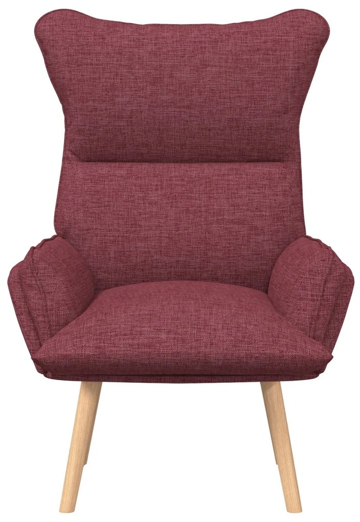 Poltrona Relaxante vidaXL Vermelha