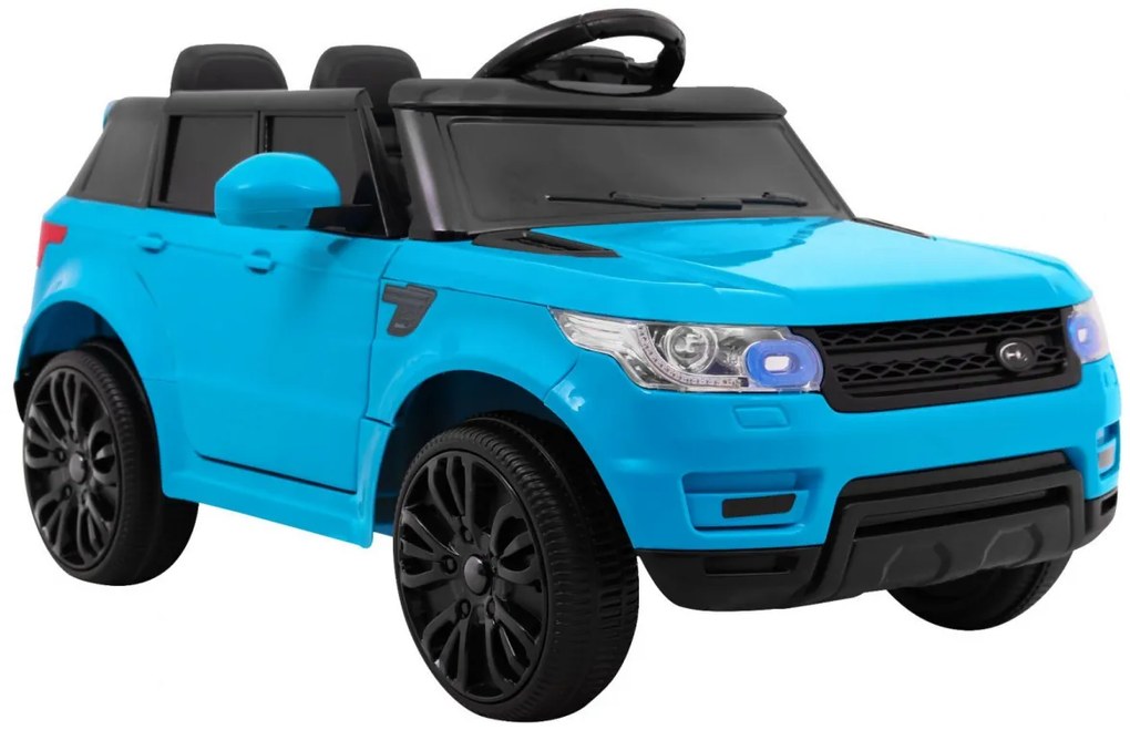 Carro elétrico para Crianças Start Run, 12V Rodas e assento plástico Azul