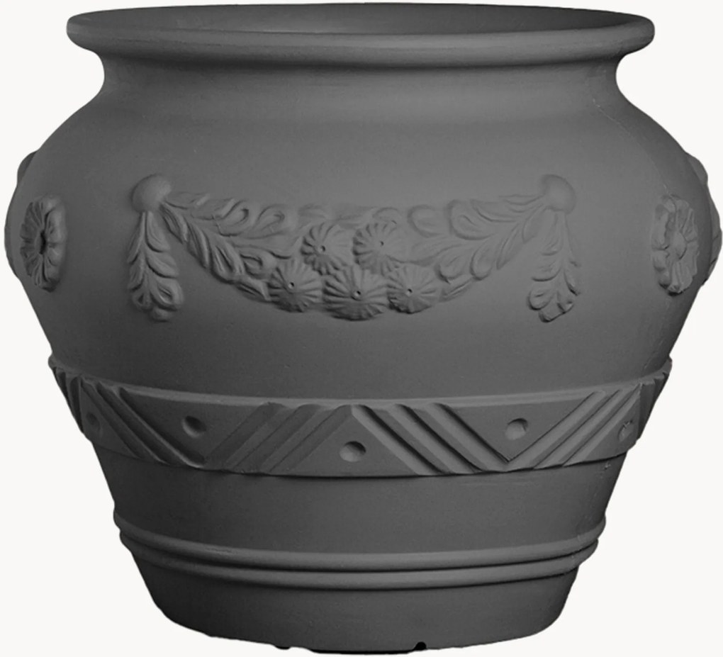 Vaso para exterior Orcio Festonato, Alt 50 cm