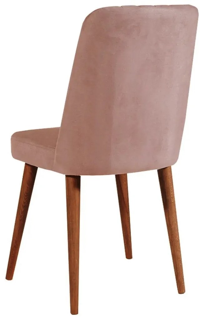 Conjunto de Mesa de Jantar Extensível e Cadeiras Vina – Nogueira – Mes
