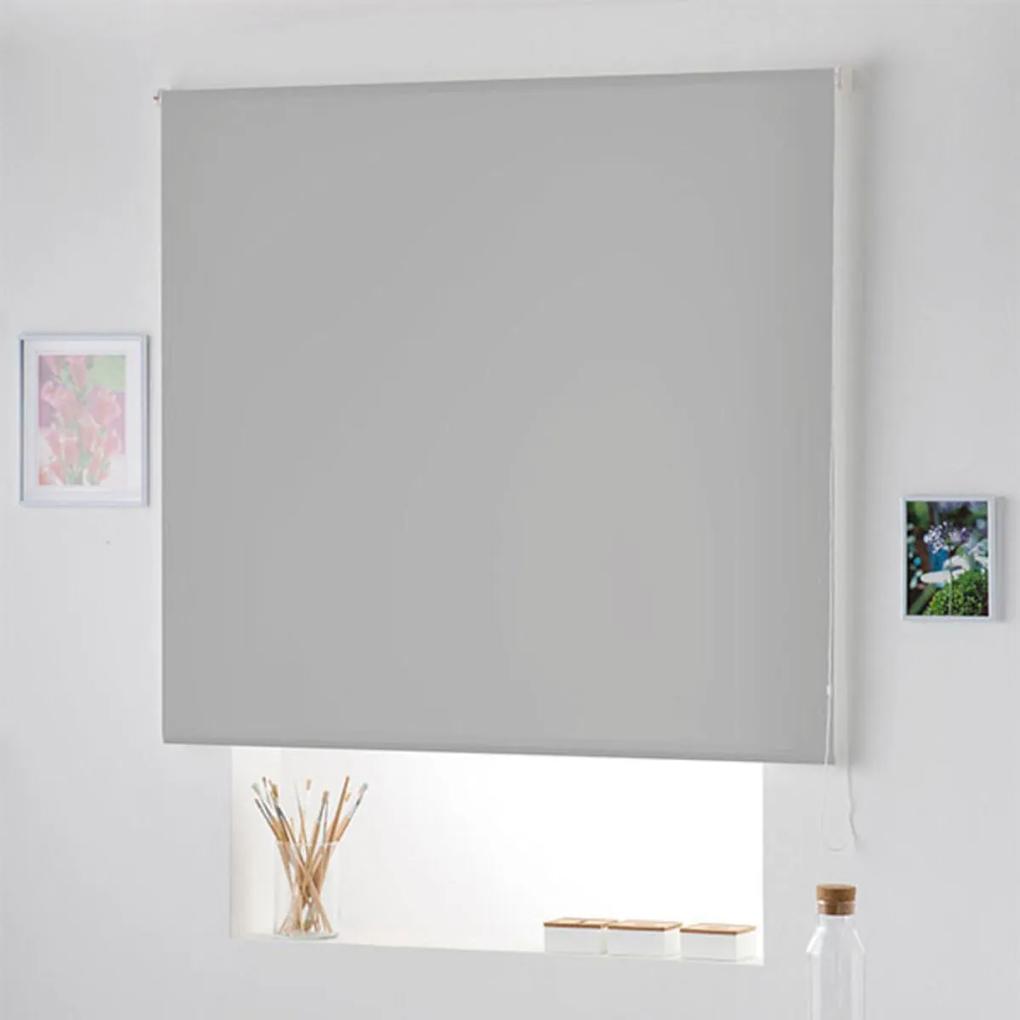 Persiana Transparente Naturals Cinzento - 160 x 175 cm