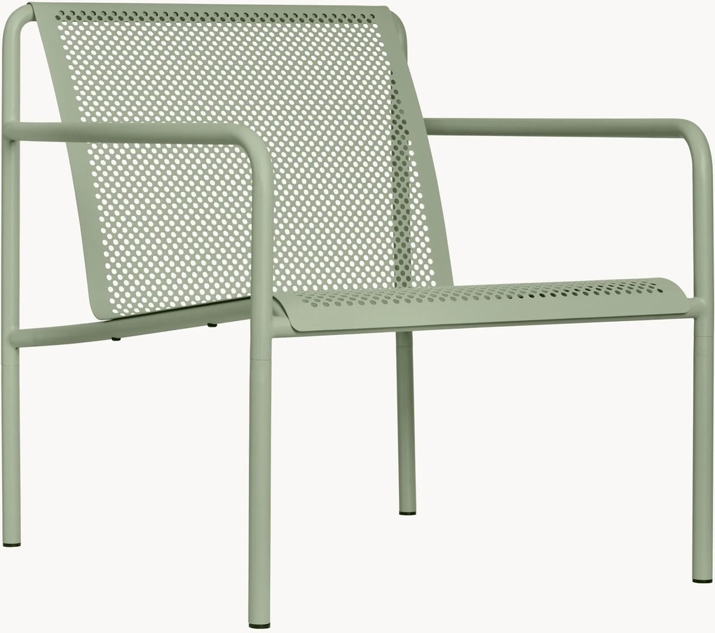 Cadeira com braços em aço para jardim Dapple