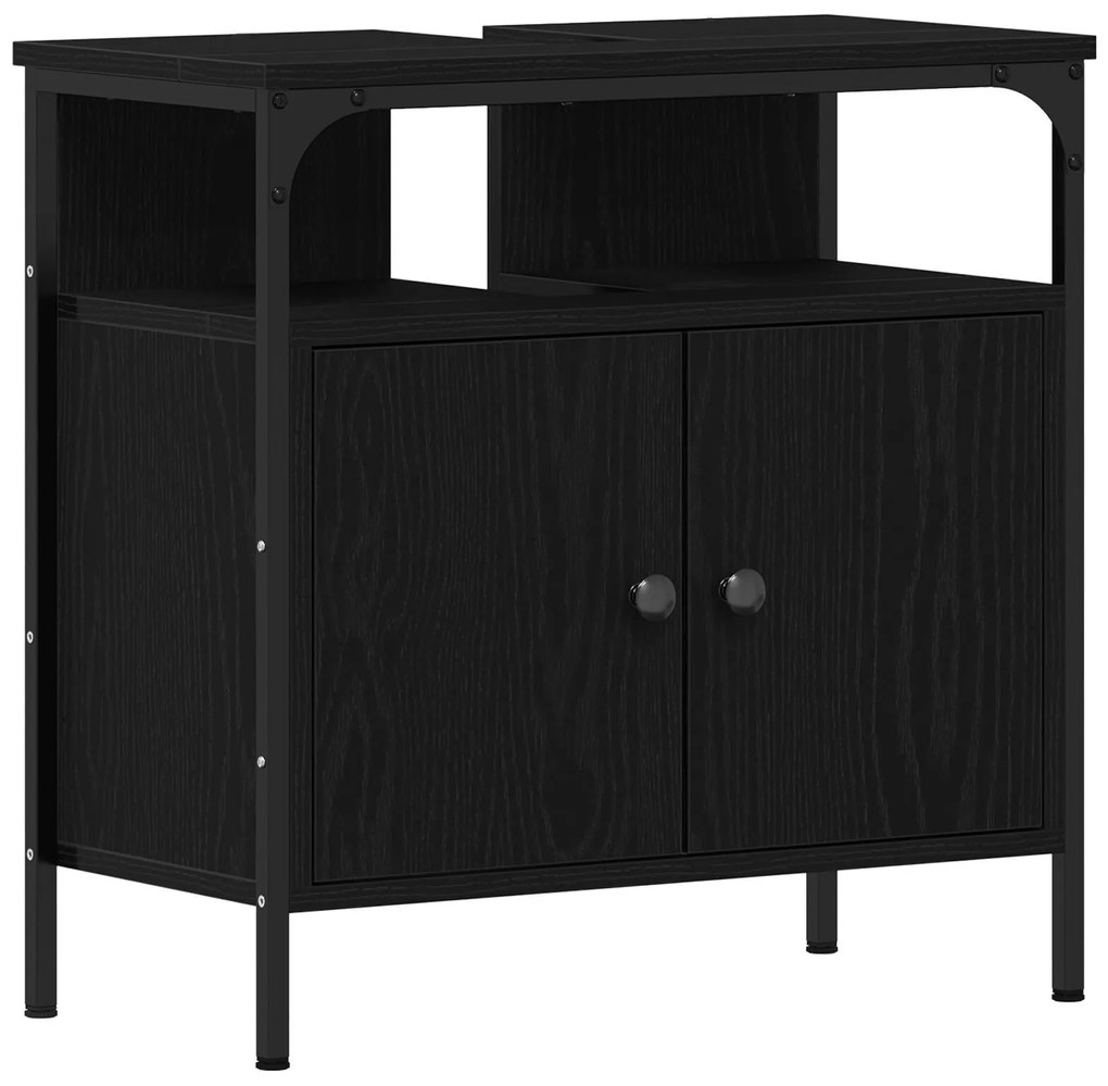 Conjunto de Mesas de Maquilhagem 3 Peças vidaXL Cinza Sonoma em Madeir
