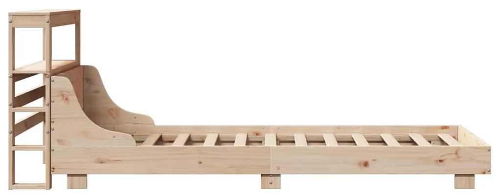 Cama sem colchão 90x200 cm madeira de pinho maciça