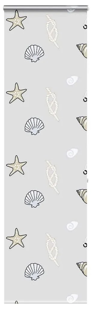 vidaXL Estores com 60x240 cm Largura Tecido 56 cm