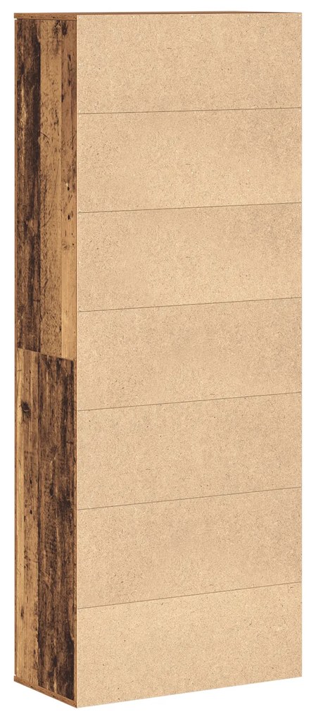 Highboard Madeira Velha 70x35x180 cm Madeira Engenharia