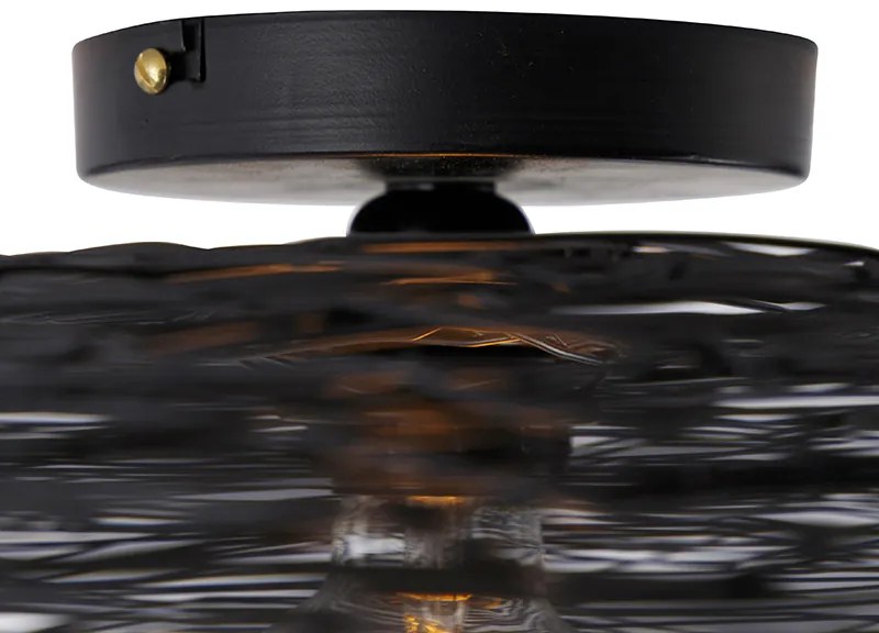 Candeeiro de teto oriental preto 60 cm - Glan Oriental