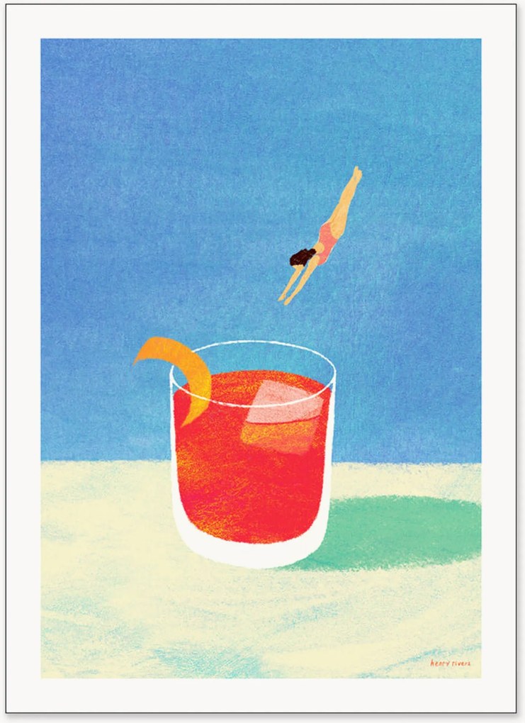 Impressão digital Negroni Please