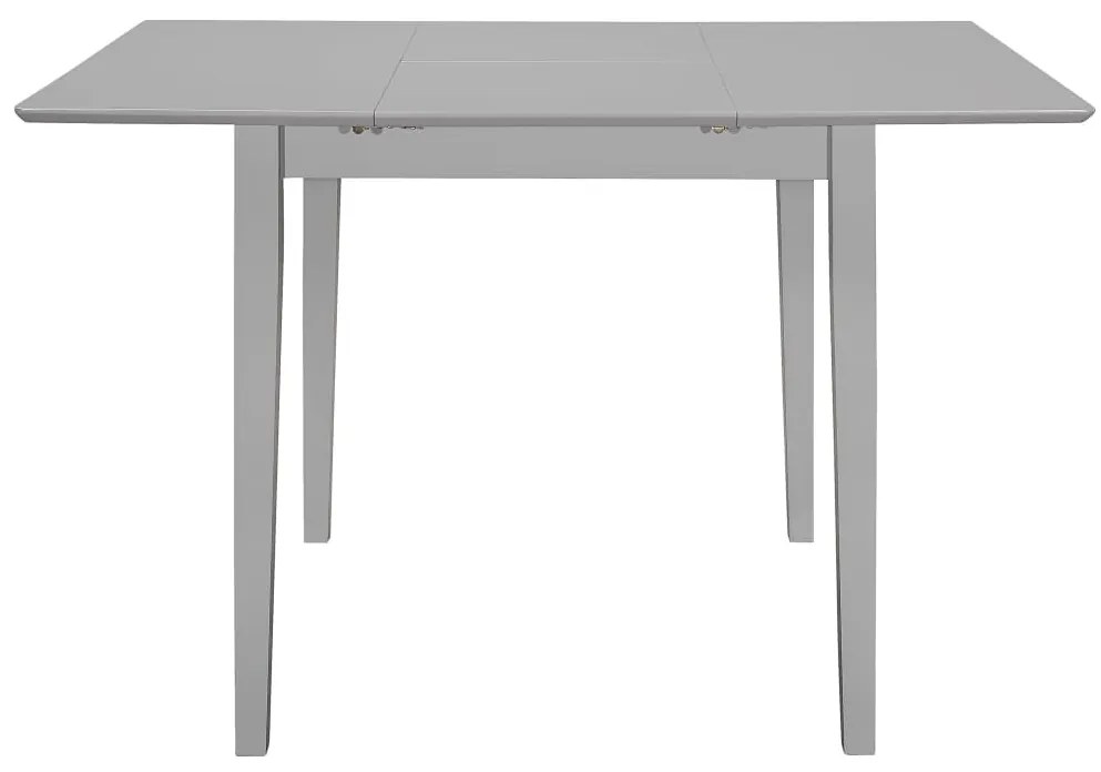 5 pcs conjunto de jantar MDF cinzento