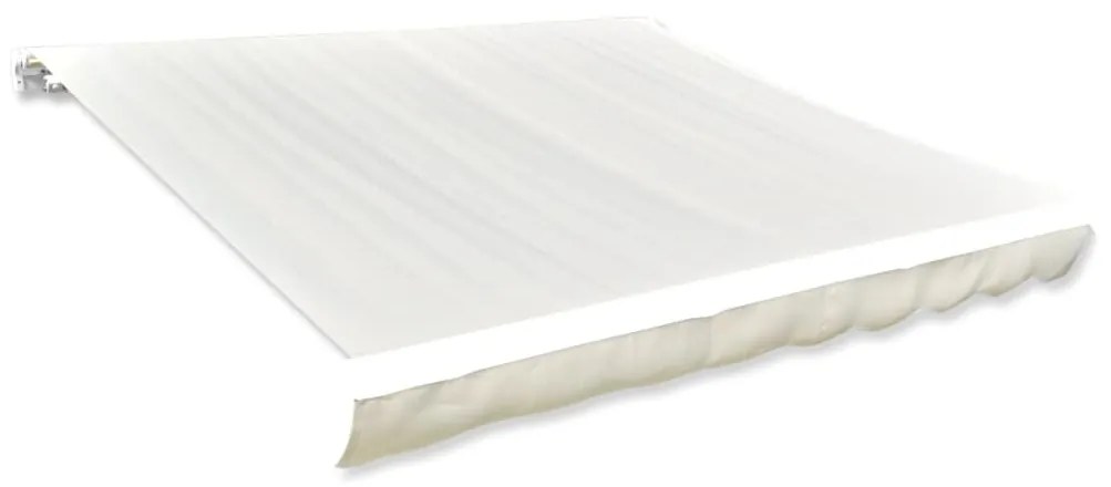 vidaXL Lona para toldo creme 500x300 cm