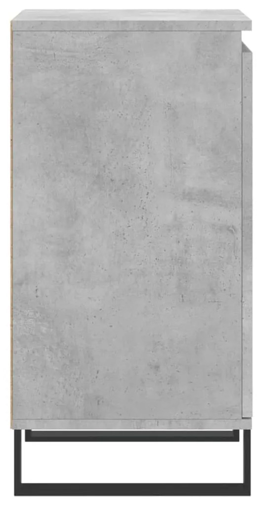 Aparadores 2 pcs 40x35x70 cm derivados de madeira cinza cimento