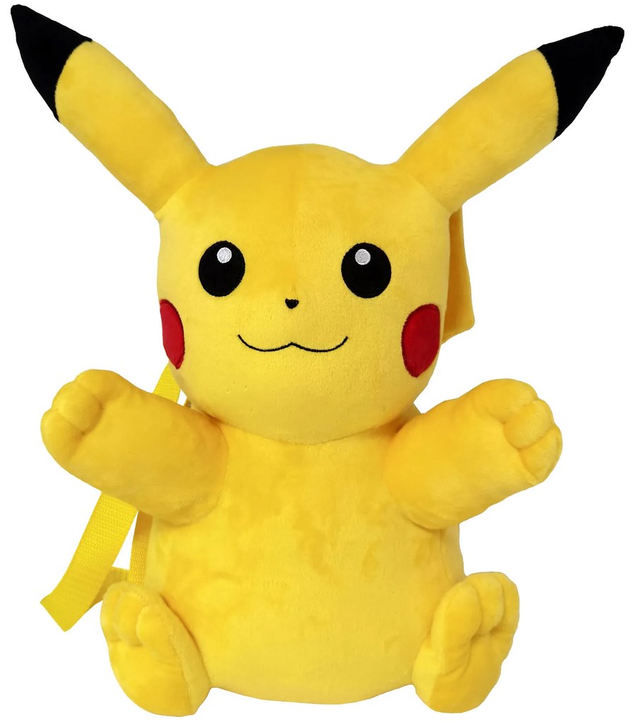 Mochila Peluche Pikachu Pokemon 36cm NINTENDO