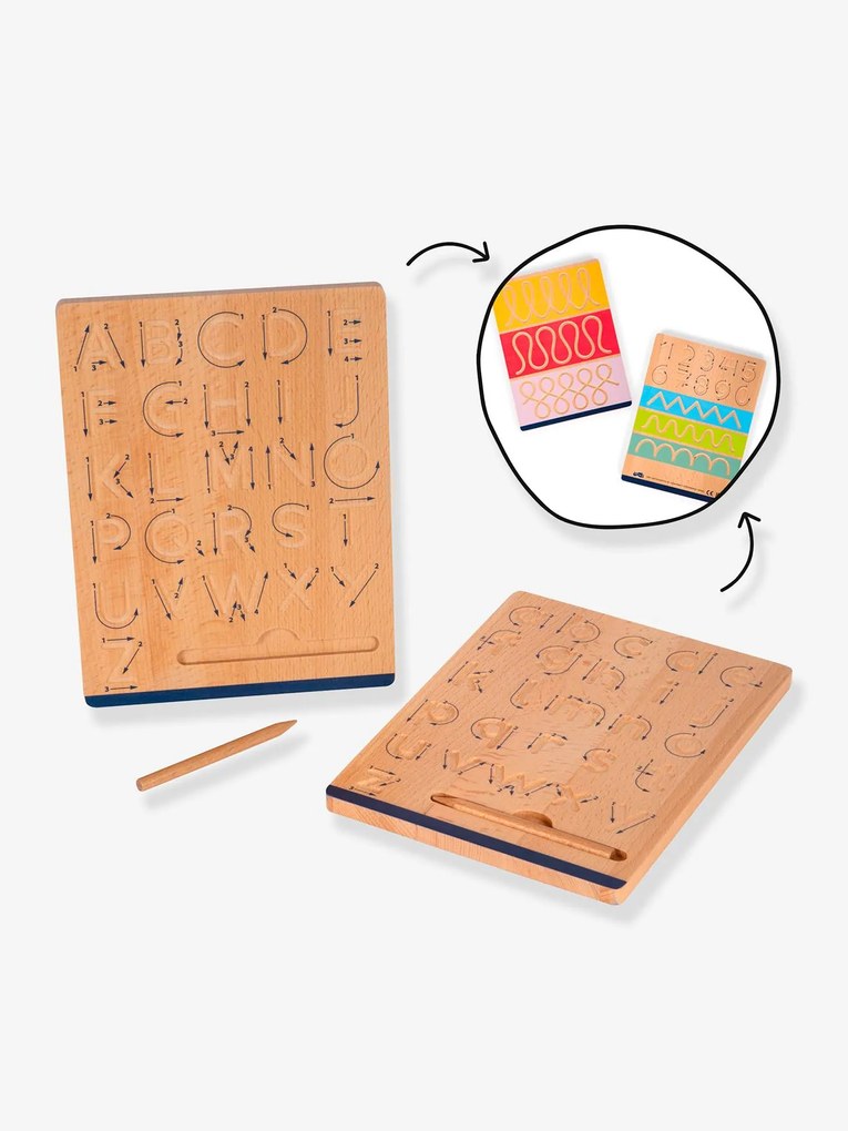 Conjunto de Quadros de Escrita EDUCATE small foot® FSC® multicolor