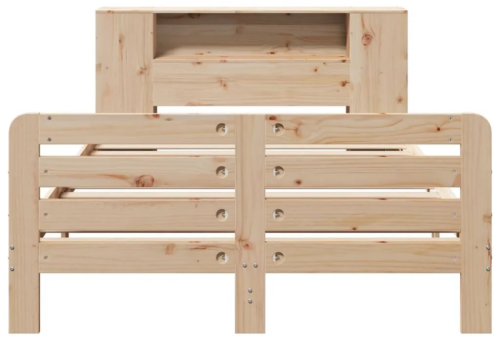 Cama sem colchão 120x190 cm madeira de pinho maciça