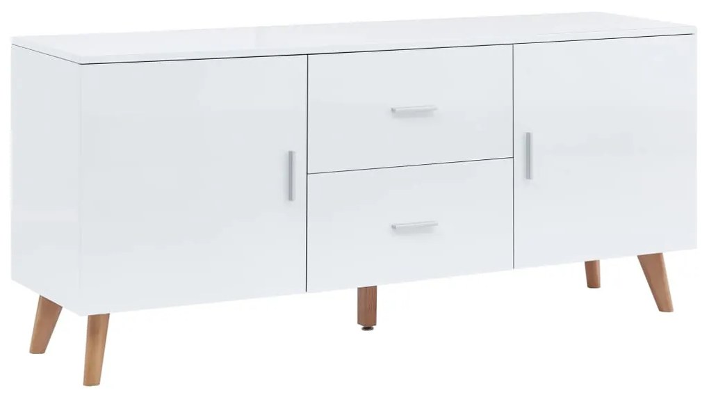 vidaXL Aparador 160x40x70 cm MDF branco