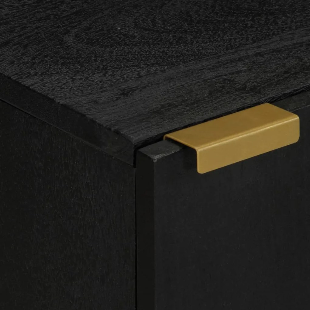 Armário de casa de banho 38x33x58 cm deriv. de madeira preto