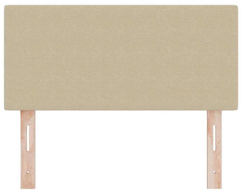 Cabeceira vidaXL Design Simples Verde Claro Cinza 90 cm Tecido de Velu