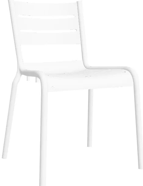 Cadeira SMART s/ braços, Branco – Pack com 4 unidades