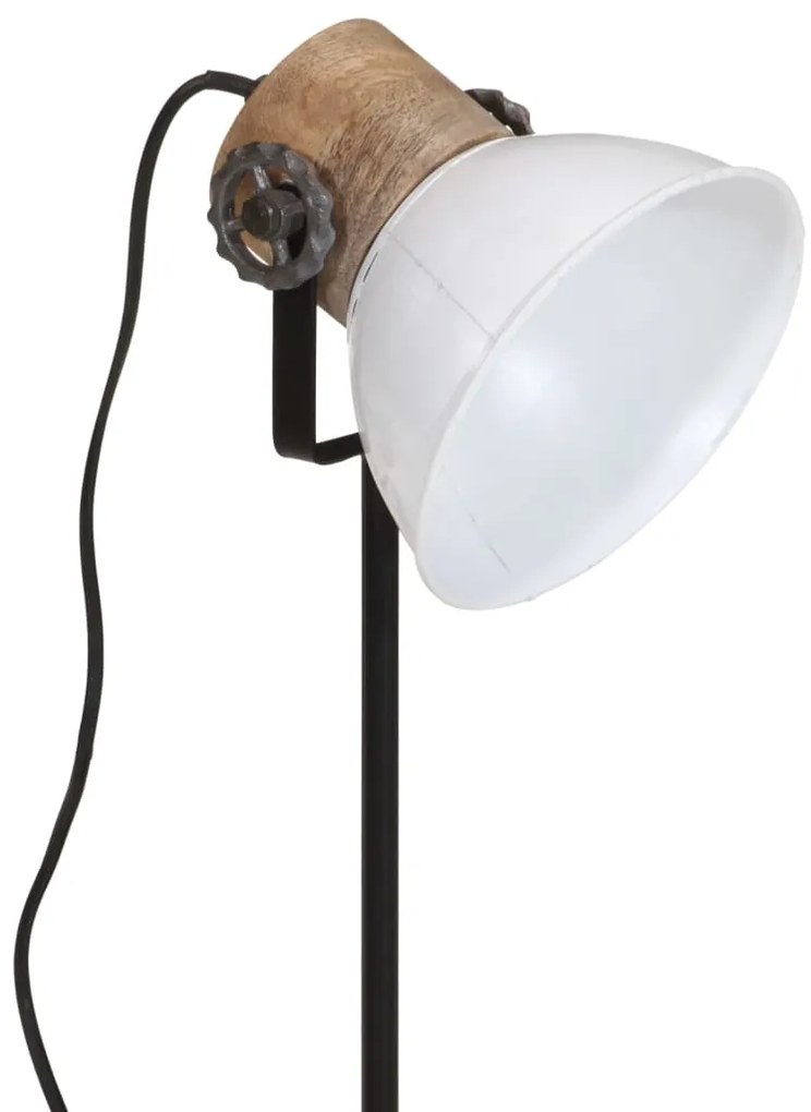 Candeeiro de secretária 25 W 17x17x50 cm E27 branco