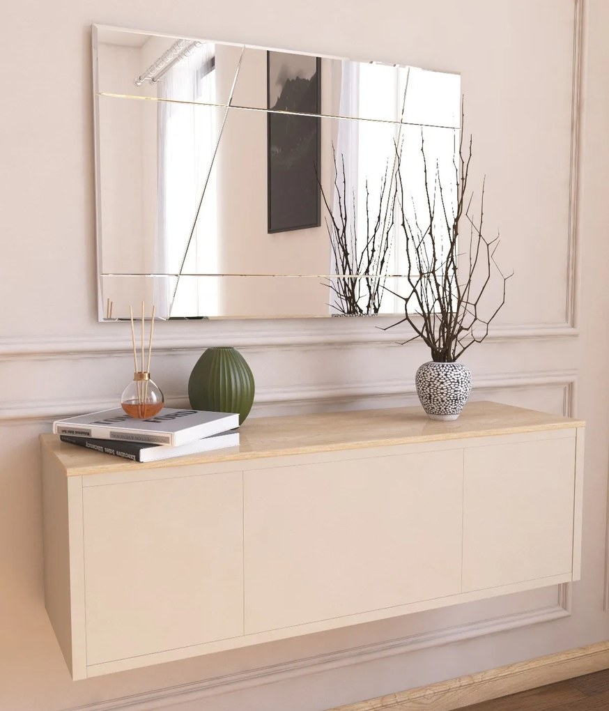 Espelho Akol – Branco – 50 cm x 75 cm