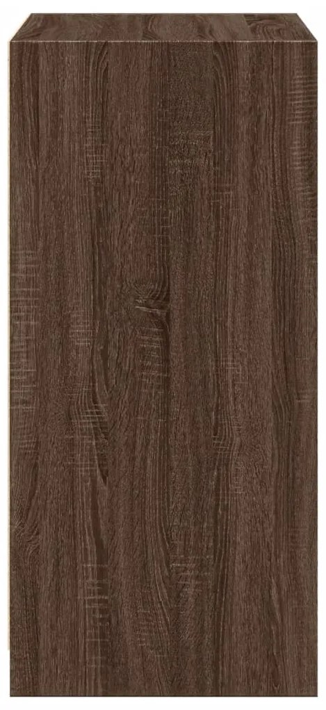 Roupeiro 48x41x102 cm derivados de madeira carvalho castanho