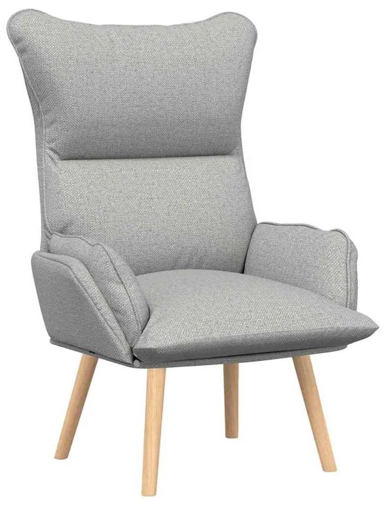 Poltrona Relaxante vidaXL Cinza Nuvem