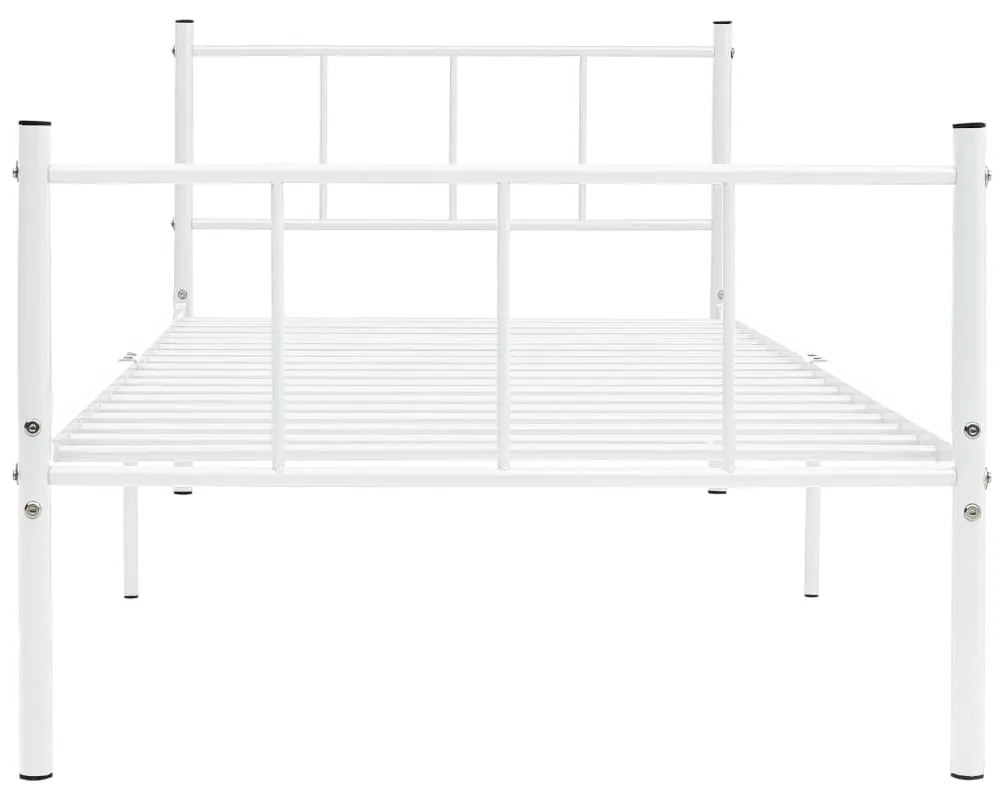 Estrutura de cama metal 90x200 cm branco