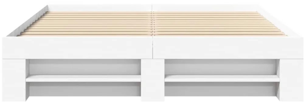 Estrutura de cama sem colchão 160x200 cm branco