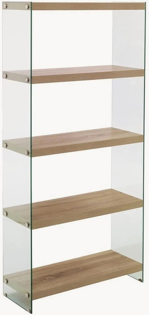 Estante com aspeto de madeira Nancy