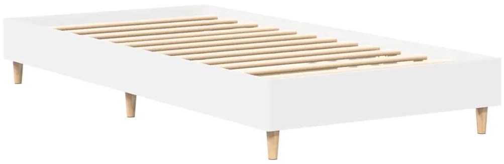 Estrutura cama s/ colchão 75x190 cm derivados de madeira branco