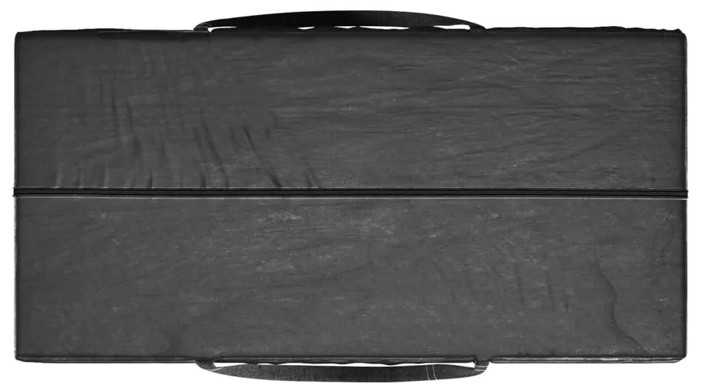 Saco de arrumação p/ árvore Natal 150x75x75cm polietileno preto
