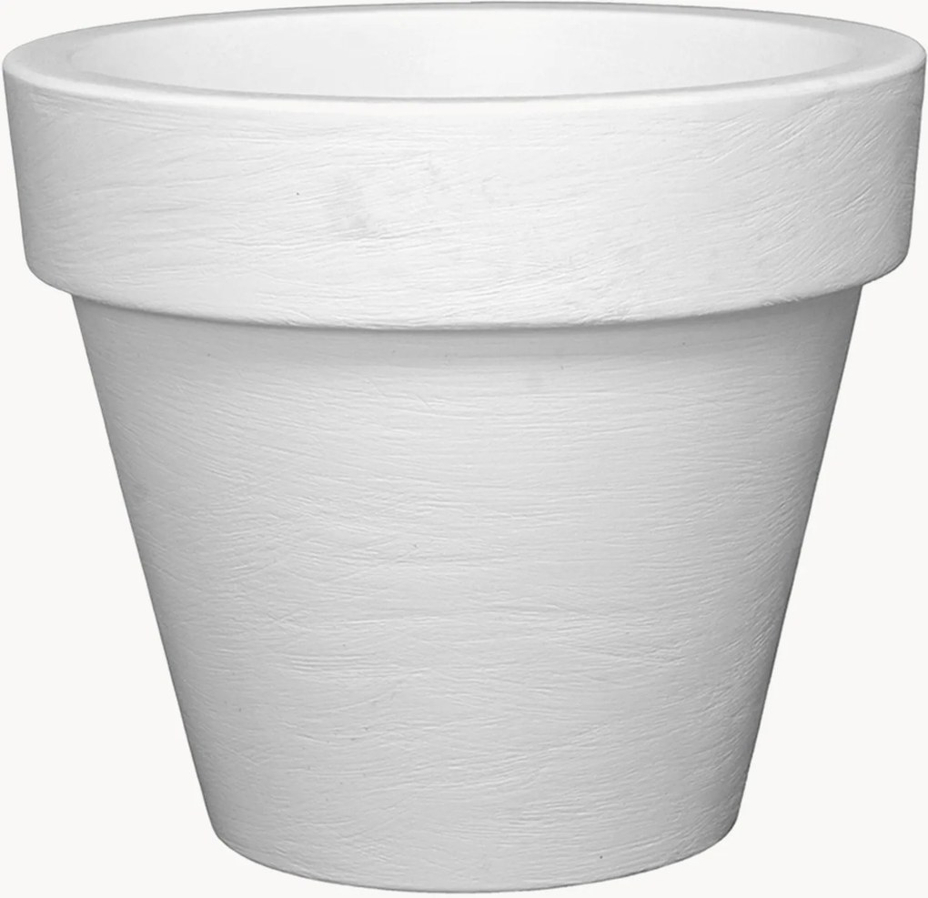 Vaso para exterior Bordato Liscio, Alt 46 cm