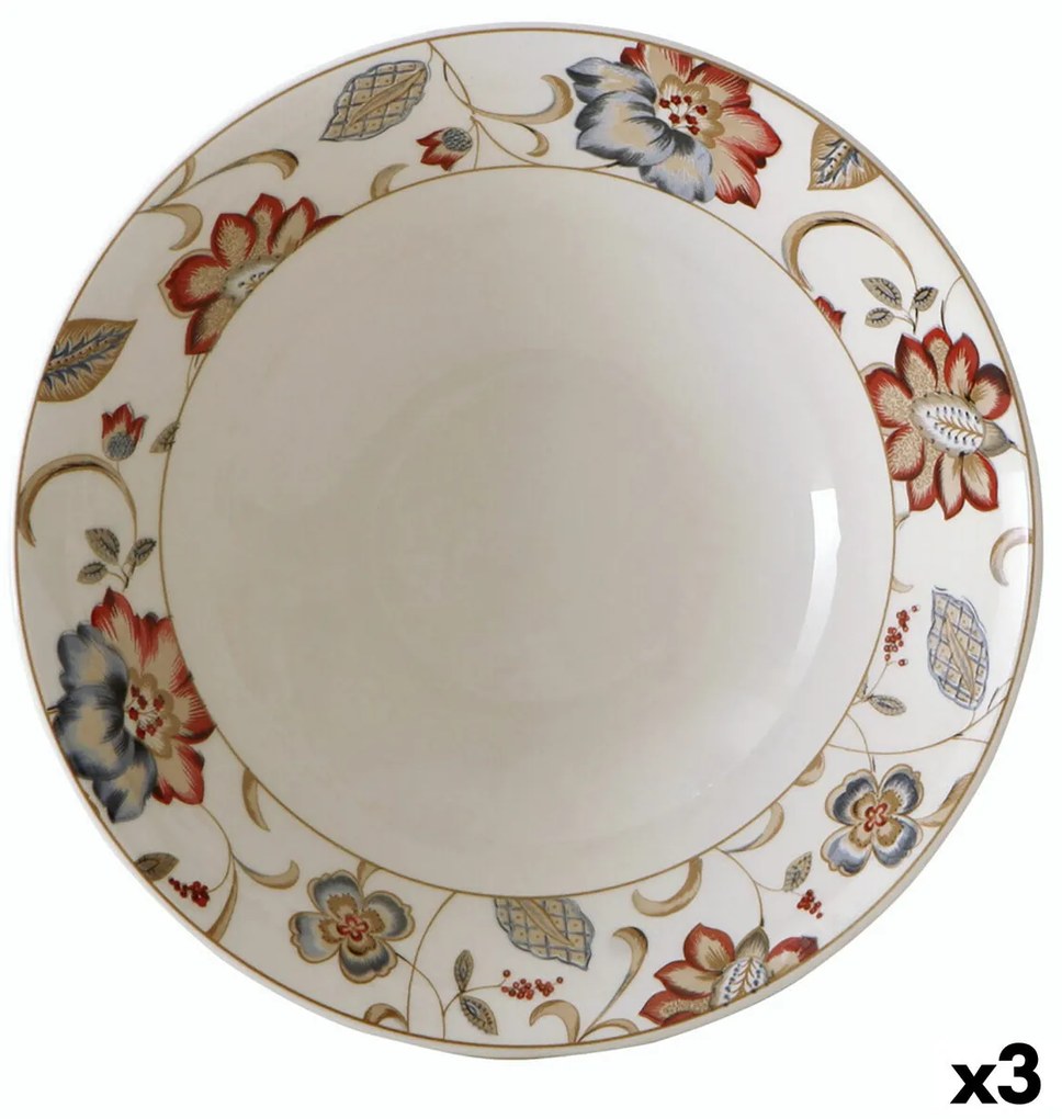 Saladeira Queen´s By Churchill Jacobean Cerâmica Servies (ø 23,5 cm) (3 Unidades)