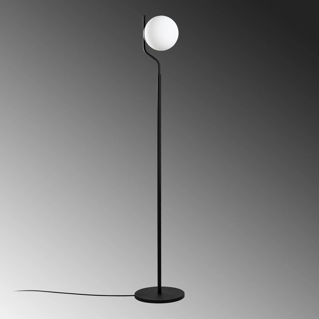 Candeeiro de Pé Tulip – Preto – 30 x 30 x 168 cm