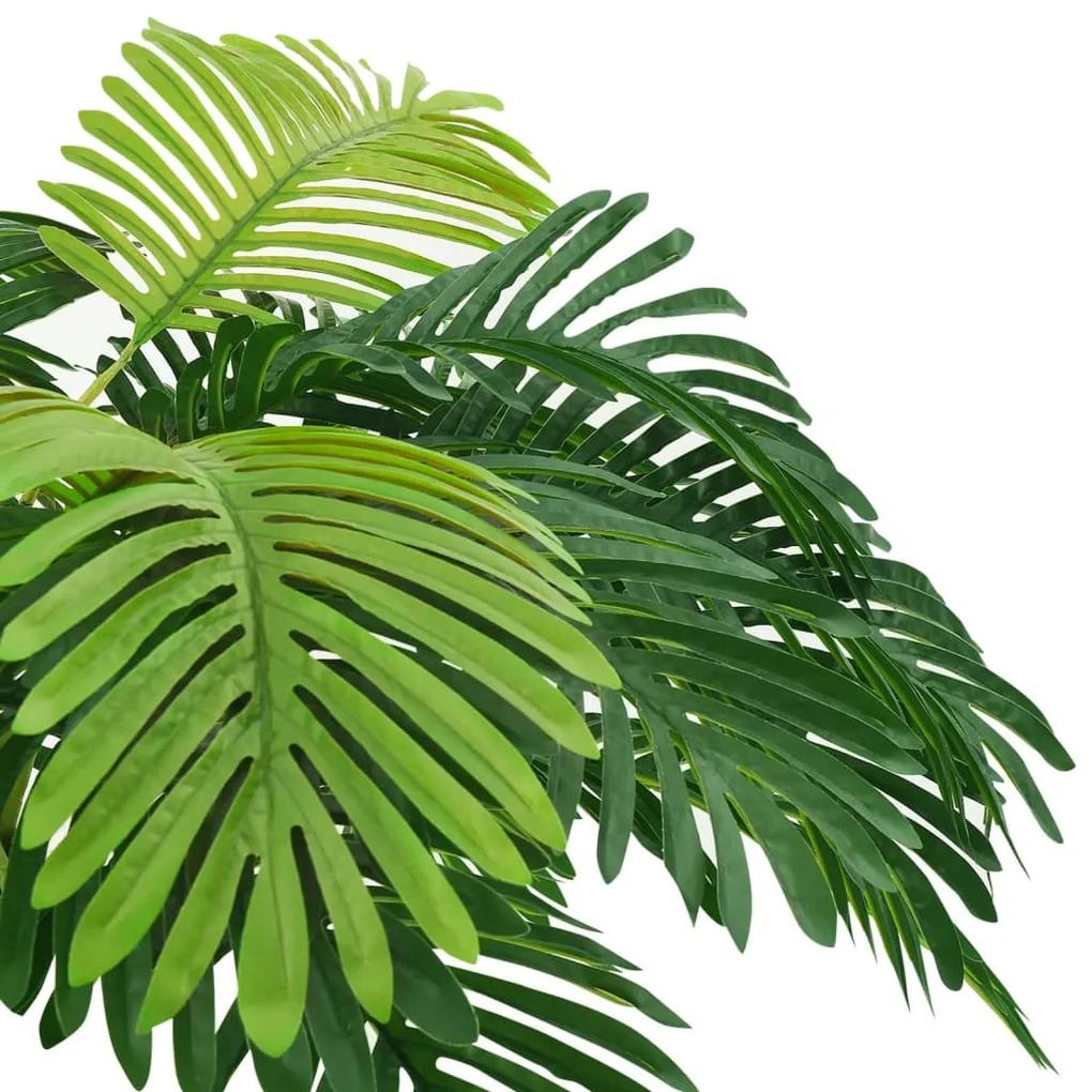 Palmeira cica artificial com vaso 160 cm verde